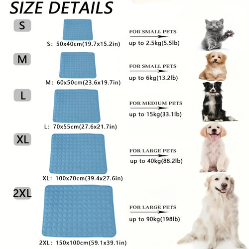ORYSA™ Cooling Mat (1+1) + FREE Grooming Brush Included
